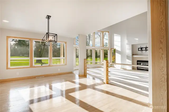 Dining room and Living room