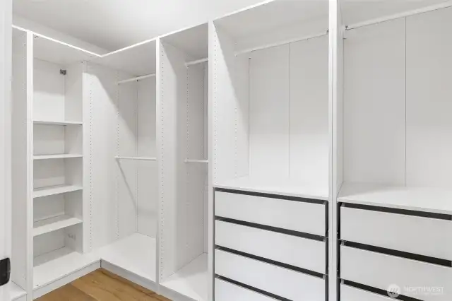 Massive closet!