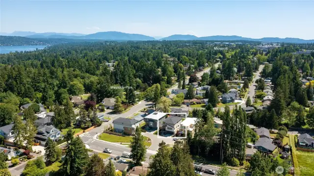 Walk to Westside Park. Walk, ride or short drive to main Microsoft campuses.
