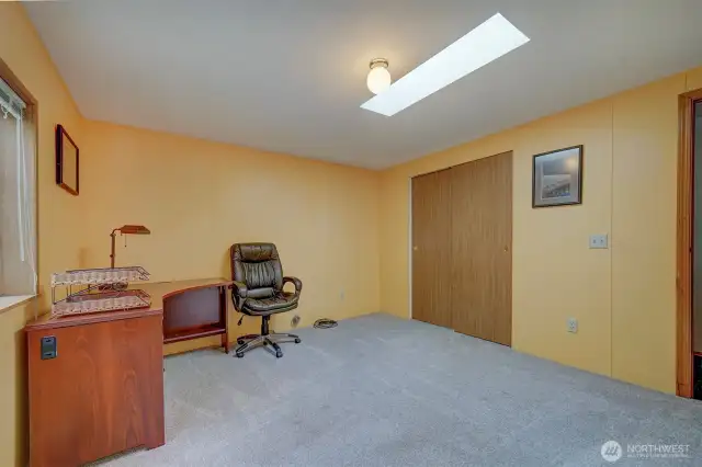 The two good size bedrooms feature wall to wall carpet and spacious closets.