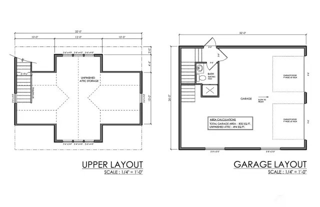 Garage Floor Plan