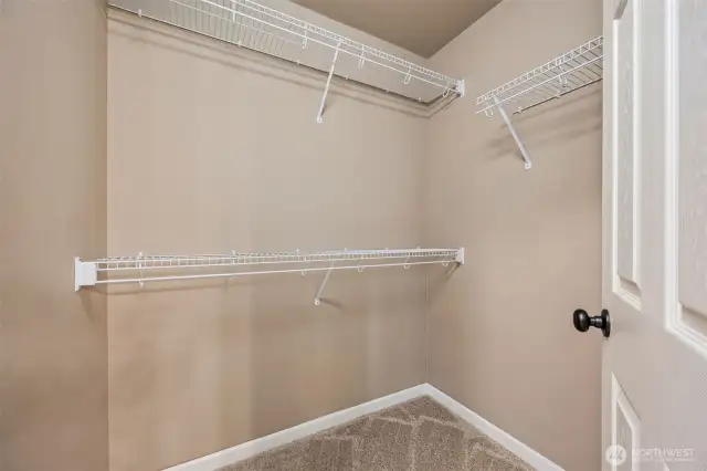Primary Walk in closet