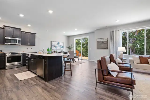 Open main level living keeps you connected.