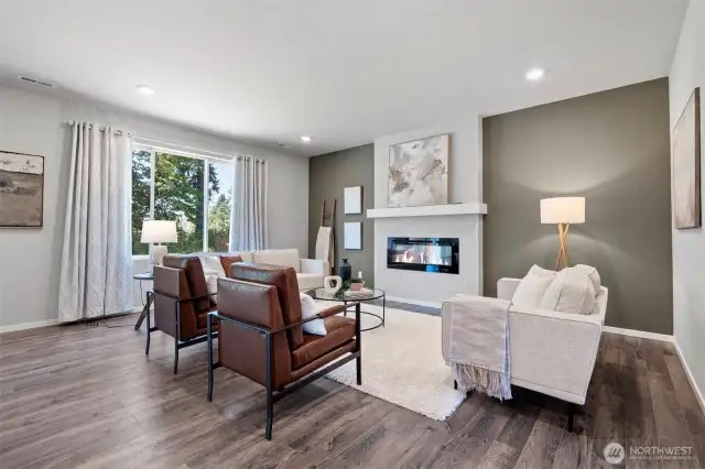 Big windows bring in tons of natural light