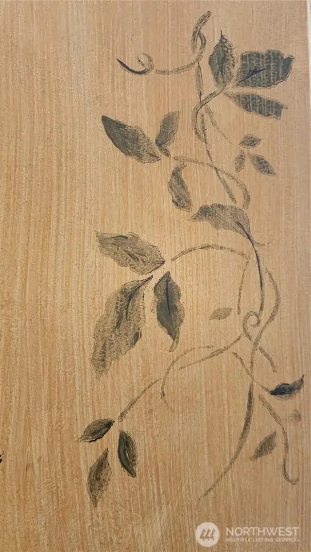 This was also applied to the lovely cabinetry.