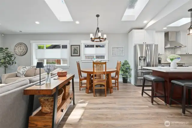 The kitchen is the heart of the home, plenty of space and storage for those who love to cook.
