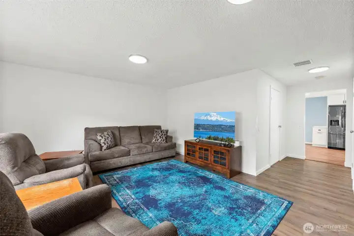 Bonus Room, New Flooring & Lighting