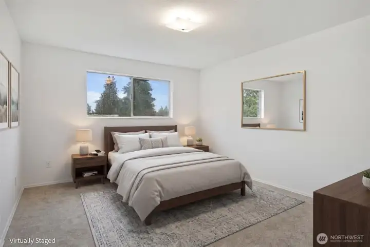 Virtually Staged Bedroom #2