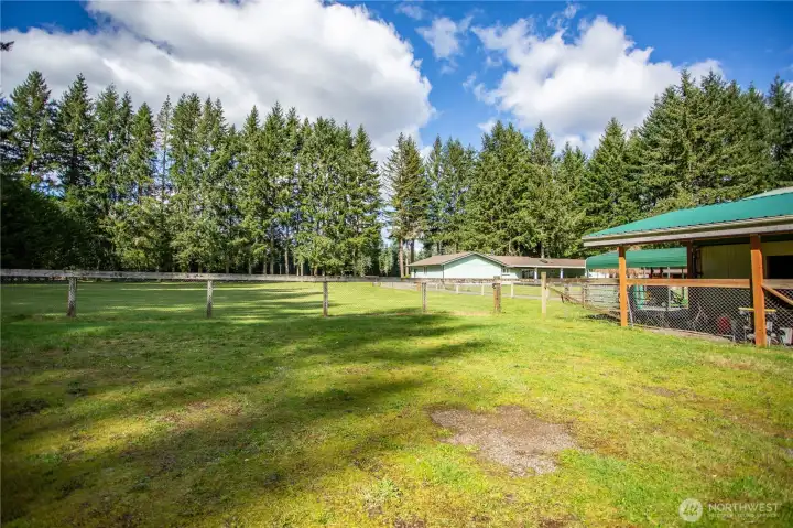 Cross fenced pastures