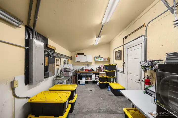 Freeze dry/canning room.