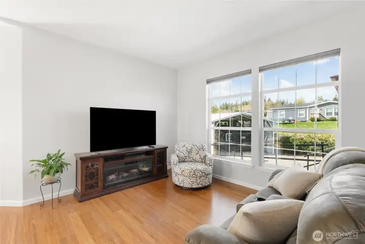 Second gather space inside the front door.