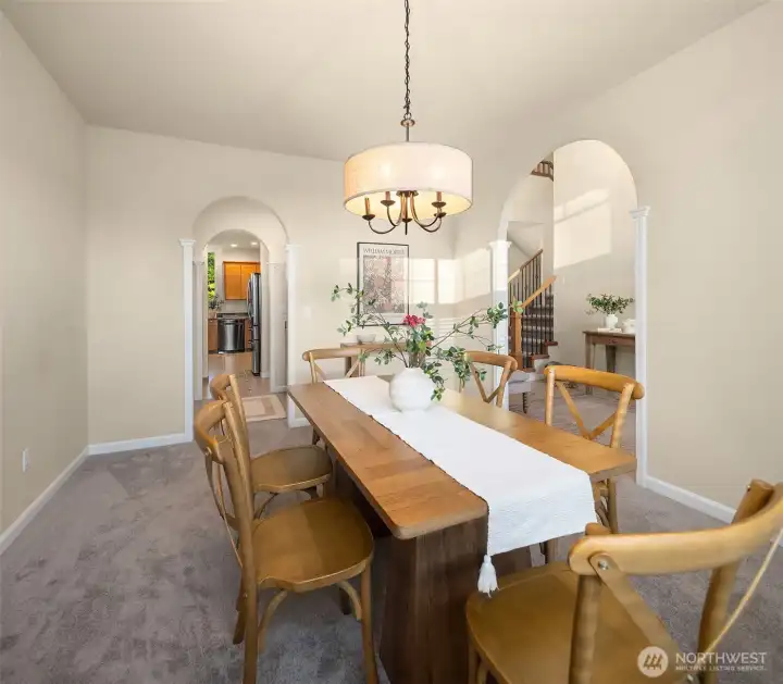 Formal dining room