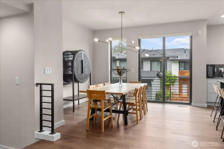 Open Concept Dining Room Open Concept Dining Room