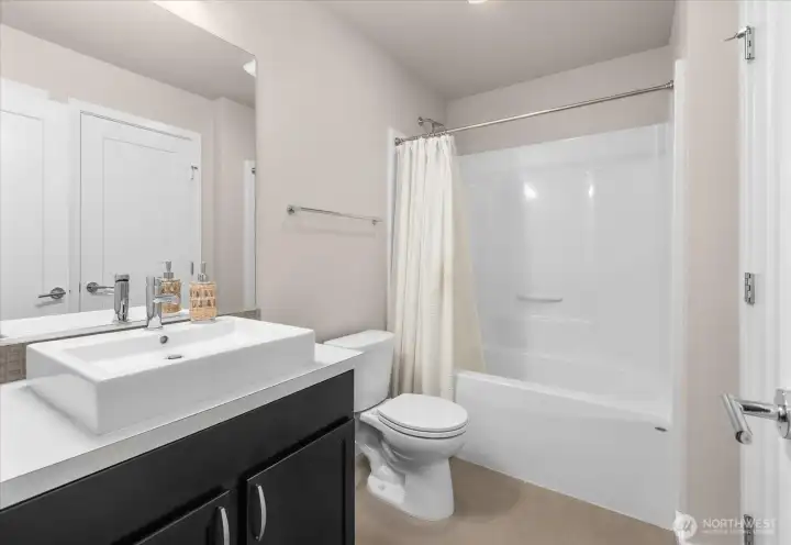 Ensuite Bathroom on Lower Level Bedroom Ensuite Bathroom on Lower Level Bedroom