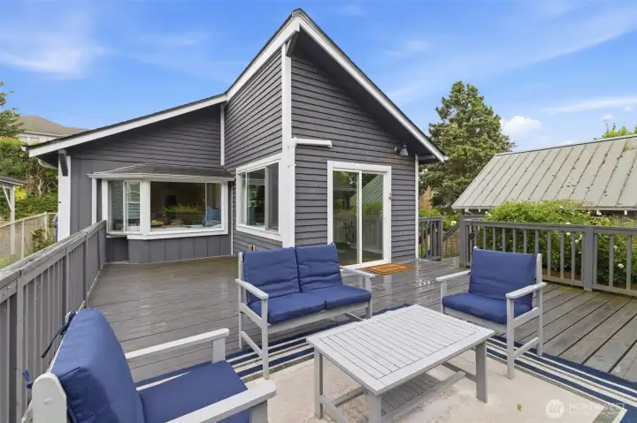 Welcome to your new home and just in time for outdoor summer entertaining.