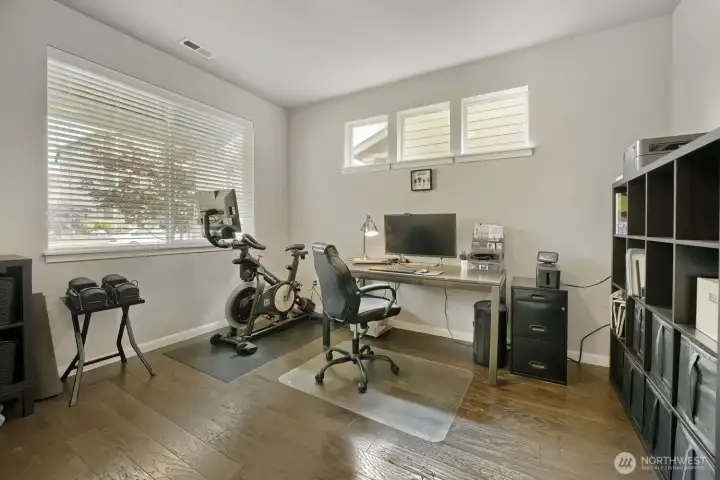 Dedicated workspace for productivity and focus.