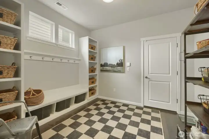 Spacious layout with easy access to garage.