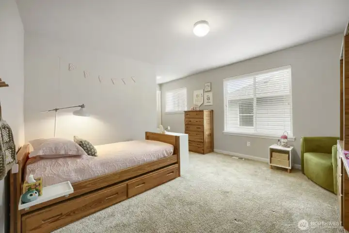 Perfect as a bedroom, playroom, or flex space.