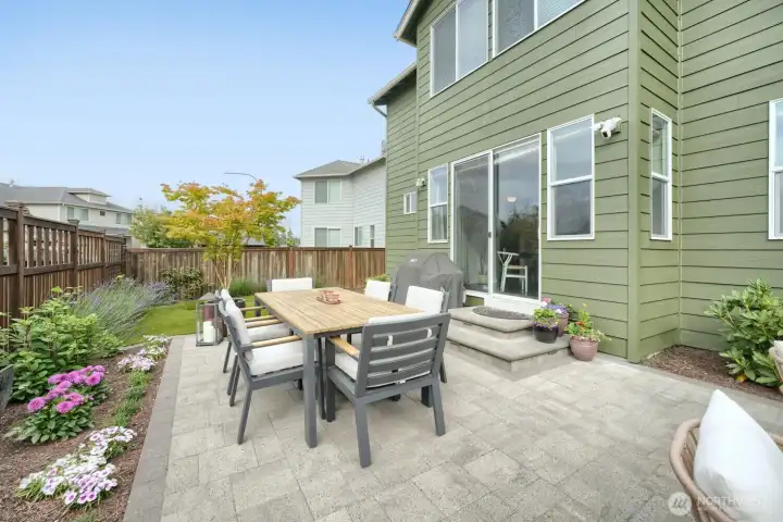 Inviting backyard retreat for relaxing and gathering.