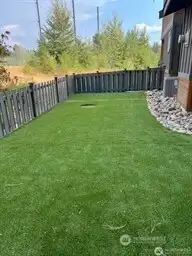 Spacious side yard great for pets Spacious side yard great for pets
