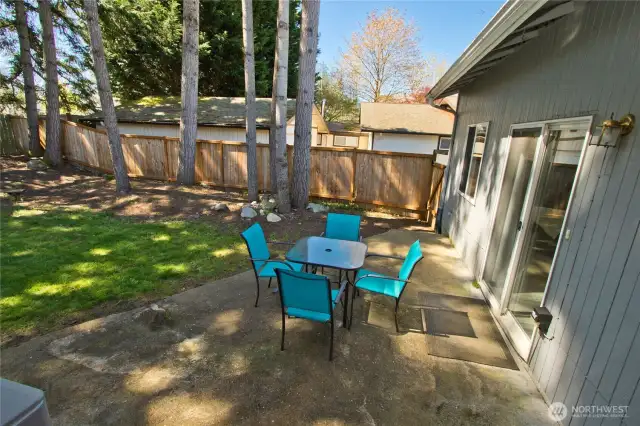 patio off family room