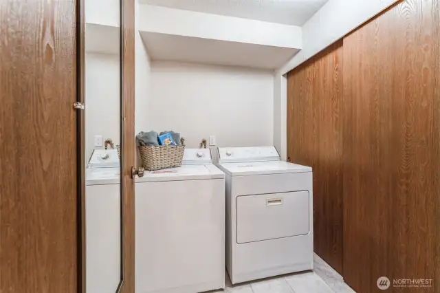 A utility room is also located on the first floor.