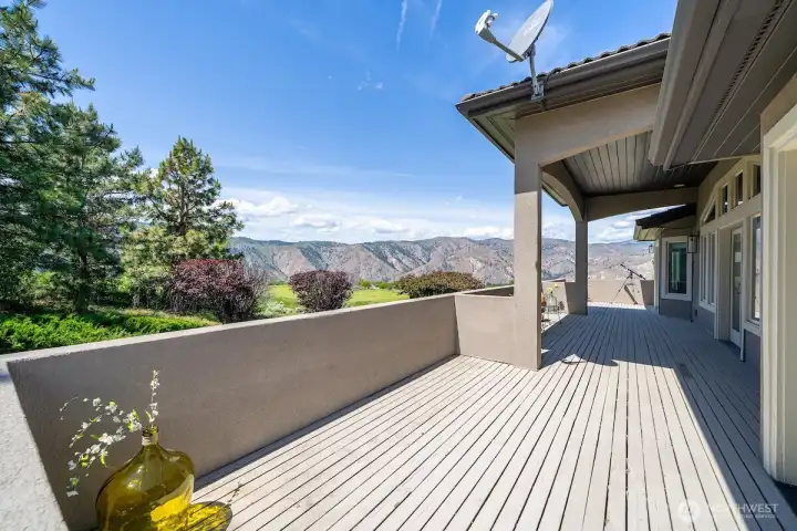 Back Patio off of Master Bedroom