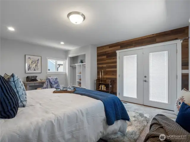 Relax in this tranquil space.