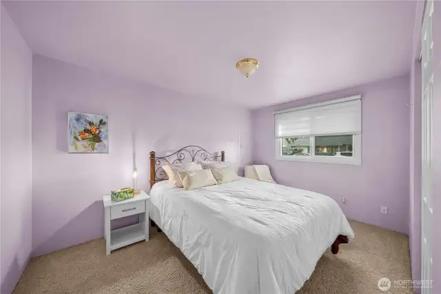 Second bedroom with tons of space.