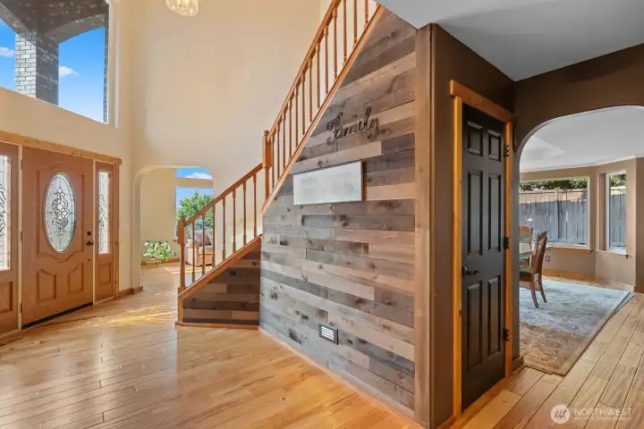 Entry on main level
