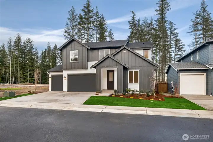 Actual Exterior of Homesite 366.