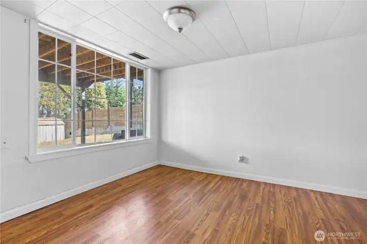 4th bedroom on lower level