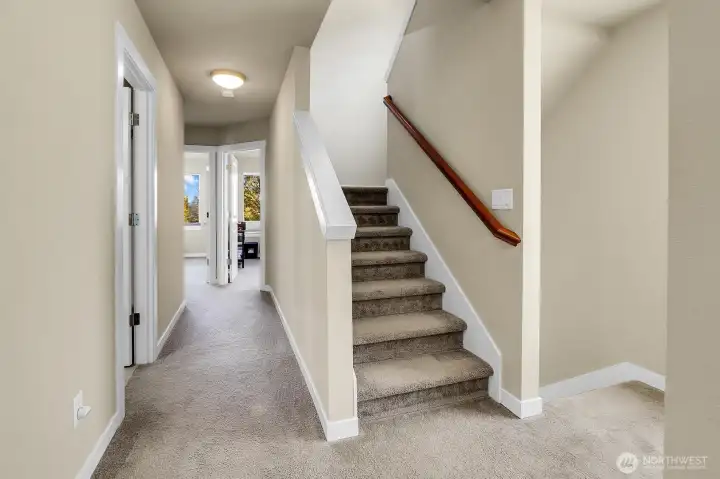 Landing on 2nd floor.