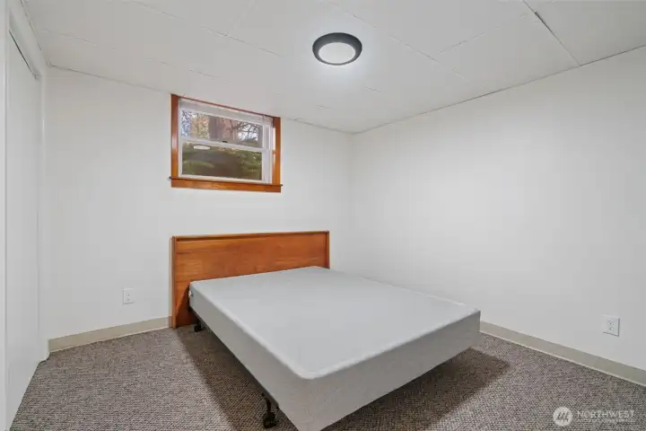 lower level 3rd bedroom
