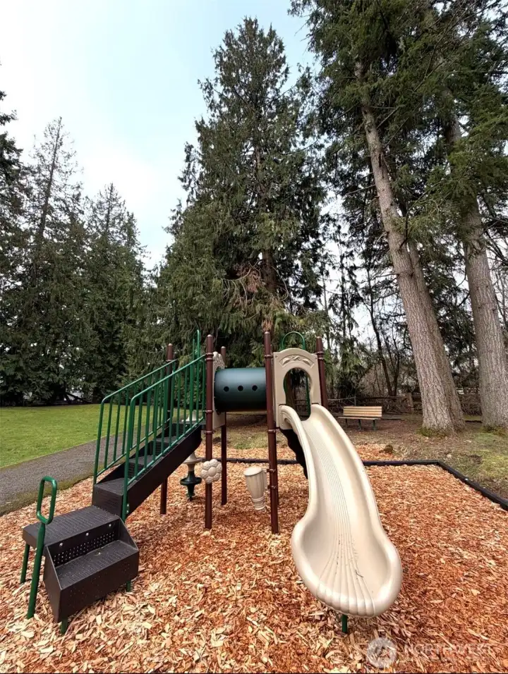 Children's playground in park