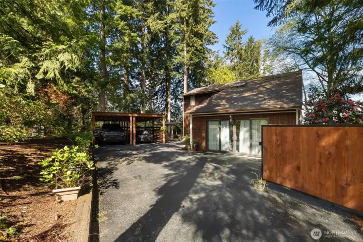 Fenced and Gated for security and privacy.