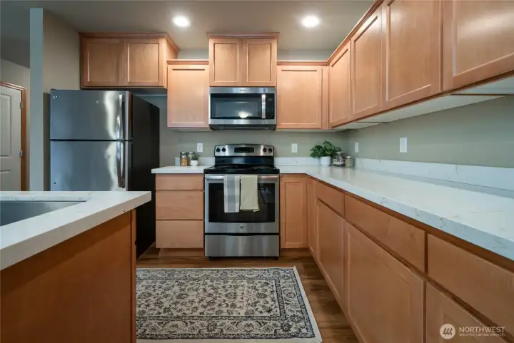 tons of kitchen storage