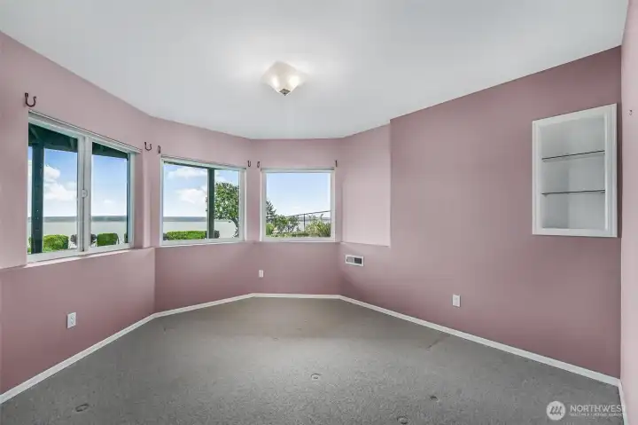 Guest Bedroom 2 offers a walk in closet! This light and bright bedroom offers a beautiful view!