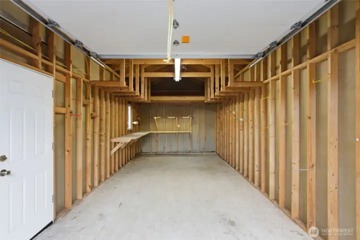 Perfect for storing yard equipment, recreational toys, or a great workshop or hobby space!