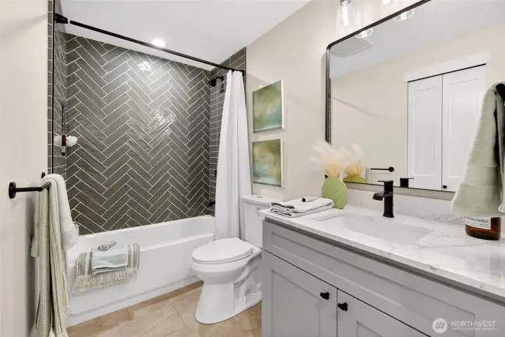 Primary full bathroom.