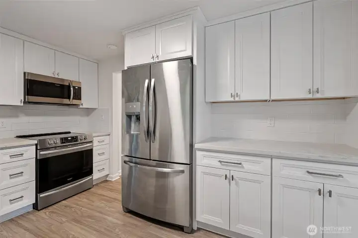 New appliances.