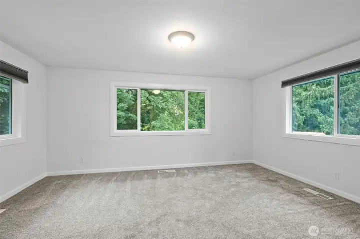 Large bedroom on main level.