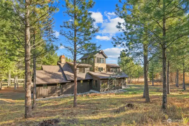 Level 1.16 acres surrounded by beautiful open-space.