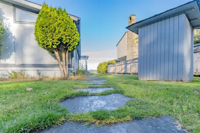 Front yard/ Septic