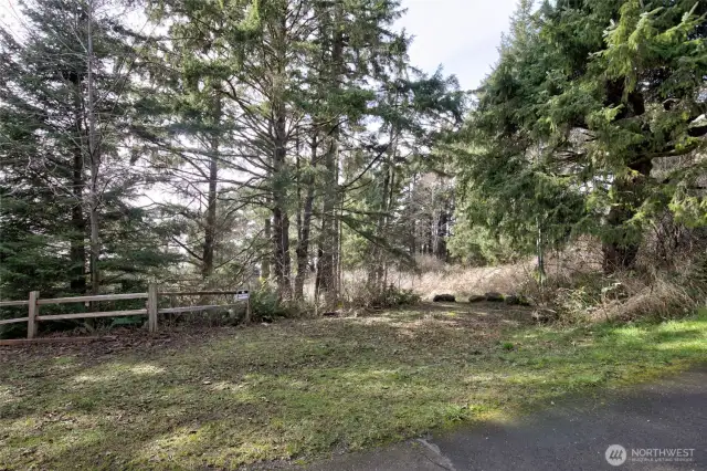 Plenty of parking at back of property.