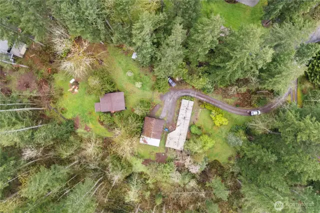 1.19 acres of land within walking distance to Nolte State Park & Fish Lake.