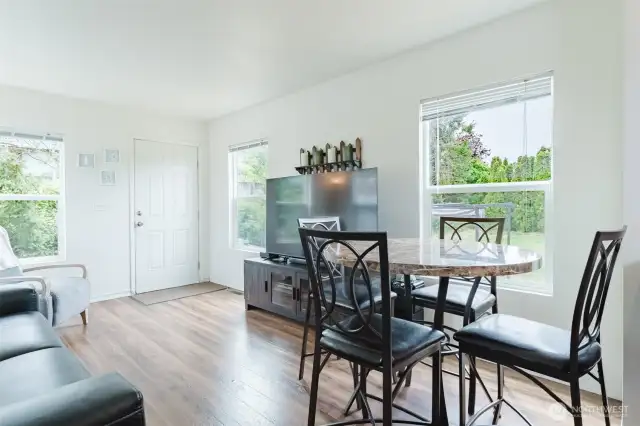 Living room Looking at Front door