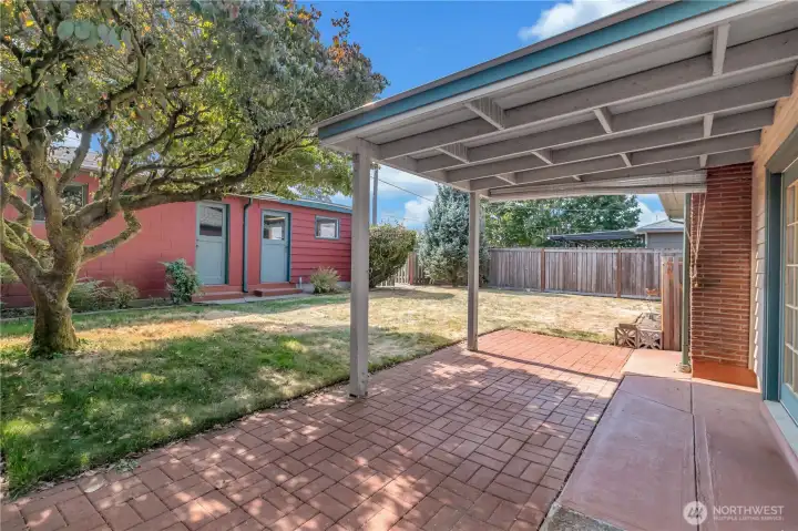 Covered Back Patio