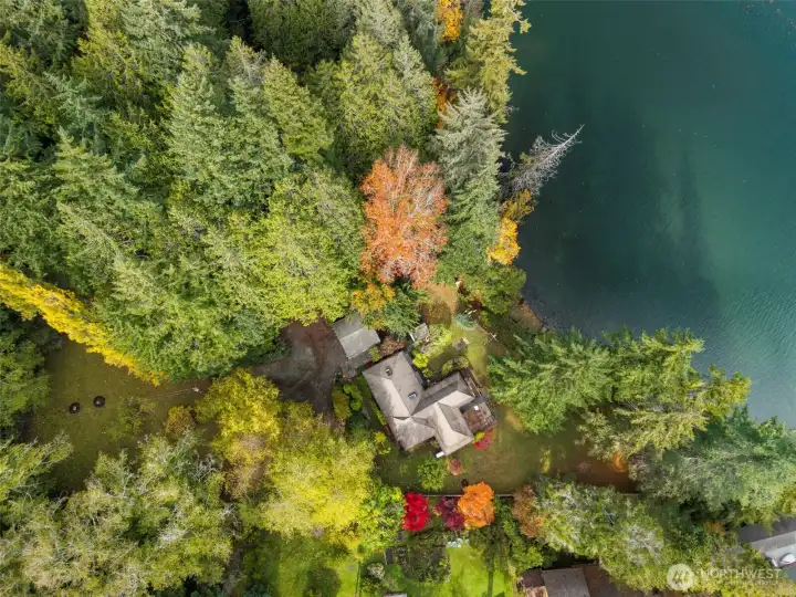 Peaceful and secluded, yet central to shopping, schools, trails, and ferry service to Seattle and Edmonds.