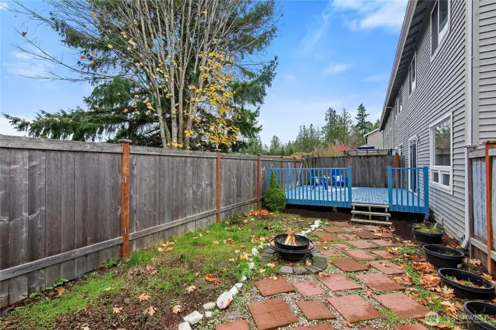 Already fenced for pets!